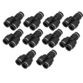 Miniatyrbillede 1 af 8: Slangesplitter Graveret indvendig diameter Praktisk adskillelse Godt forseglet 3-vejs samling til automationsudstyr Indre diameter på luftrøret 16 mm