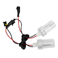 Pikkukuva 3 / 8: 2 kpl Xenon-ajovalopolttimot HID-lampun vaihto 100W 8000K H1-kanta 12V autoon