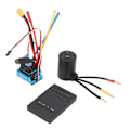 Miniatyrbilde 6 av 8: 3650 Motorsett 2300KV One Click Innstillinger Vanntett RC Børsteløs Motor ESC Combo med Programmeringskort for 1/10 1/8 RC Bil