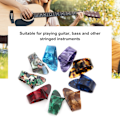 Miniatyrbild 2 av 3: Guitar Thumb Pick Set - 12 st Celluloid Finger Picks för instrumentspel