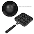 Miniatyrbillede 6 af 8: Non Stick Takoyaki Grill Pan Plate Madlavning Bageform Bakke