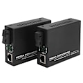 Miniatyrbild 1 av 8: XXS1F1G(A)/XXS1F1G(B) Fiber Transceiver Gigabit SingleMode SingleFiber Ethernet Media Converter DC 5V