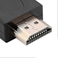 Pikkukuva 2 / 5: HDMI-uros - HDMI-naaras säädettävä adapterimuunnin 360 asteen pyörivällä nivelletyllä -JRCN