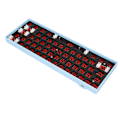 Pikkukuva 4 / 8: 61 Keys Mekaaninen näppäimistö DIY Kit Tuki Langaton 2.4G BT 3.0 5.0 Type C Langallinen modulaarinen mekaaninen pelinäppäimistö RGB Bluella