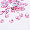 Miniatyrbilde 3 av 6: 100 stk Baby Shower Bursdagsfest Gavedekorasjon Leketilbehør (Rosa hagesmekke)