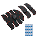 Miniatyrbild 4 av 8: EMS Abdominal Muscle Trainer Bärbar Digital Laddningsträning Fitness Patch