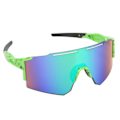 Miniatyrbillede 7 af 8: GUB Sport Polariseret Solbriller HD Linser Gummi Cykelsolbriller til Udendørs Sportsfiskeri KlatringFluorescerende Grøn Stel Fødder