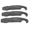 Miniatyrbillede 2 af 8: 3 stk./sæt cykeldæk løftestangssæt nylon dæk løftestang cykelhjul cykling reparationsværktøj titanium farve