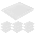 Miniatyrbillede 2 af 5: Klar CD Display Boks Opbevaring Beskyttelsesetui 143x131x18mm