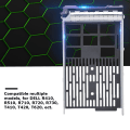 Miniatyrbild 7 av 8: 3,5-tums SAS SATA SSD hårddiskfäste för DELL R410 R510 R710 R730 R720 Server
