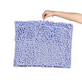 Pikkukuva 4 / 4: Erityisen Imuva Violetti Kylpymatto - 50 x 80cm, Liukumaton Mikrokuitu Matto Kylpyyn, Suihkuun ja Kylpyhuoneeseen, Konepesu