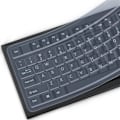 Miniatyrbillede 5 af 5: Transparent Anti-støv Tastaturdækning Genanvendelig Vandafvisende til Standard Desktop-taster