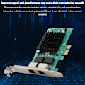 Miniatyrbillede 8 af 8: PCI-E 1X Gigabit Ethernet Server Computer Netværkskort Til Intel 82575-S