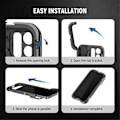 Miniatyrbillede 4 af 5: Telefonbur til 15 Pro Max Quick Release Video Rig