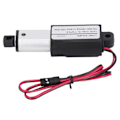 Miniatyrbillede 3 af 8: Elektrisk mikro lineær aktuator Aluminium ABS jævnstrømsforsyning Mini Motion aktuator til landbrugsmaskiner 12V 17.5mm 0.7in