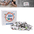 Miniatyrbild 8 av 8: 1000 bitars pussel i papper för att fira 2020 års pedagogiska leksaker för vuxna och barn typ A