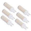 Miniatyrbillede 7 af 8: 6 stk. 104LED pære 12W 85‑265V G9 pære 3 lysfarve lille væglampe pære til hjemmet
