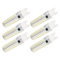 Miniatyrbillede 3 af 8: 6 stk. G9 LED-pærer 450lm dæmpbare 72LEDs G9 lyserstatningspærer til boligbelysning 5W 100-120V