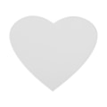 Miniatyrbillede 2 af 8: Silikone Anti-rynke Transparent Breast Care Stram Lifting Bryst Hud Pad Hjerteform