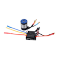 Miniatyrbillede 2 af 8: 3650 4300KV børsteløs motor uden sensor med 60A vandtæt ESC kombosæt til 1/10 RC bil