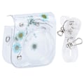Miniatyrbillede 2 af 5: Transparent Kamerataske PVC Opbevaringspose med Justerbar Skulderrem kompatibel med Instax Mini 11 BeskyttelseBlå
