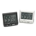 Miniatyrbillede 1 af 5: 2 Pak Køkken Timere - Høj Alarm, Stopur, Magnetisk, Nedtælling, Stor LCD Skærm - Sort