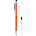 Miniatyrbillede 3 af 5: 24 Stk. Kuglepen Refiller Til Diamant Krystal Stylus Penne, 7 cm (sort blæk)