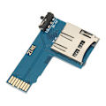 Miniatyrbild 6 av 8: Minneskortsskyddsmodulersättning för Raspberry Pi 3B+ 3B 2B B+ Plug and Play Dual System Switcher