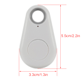 Pikkukuva 7 / 7: Mini Bluetooth Tracker Bag Lompakkoavain Pet Kadonnut Smart Finder Locator Hälytin valkoinen white