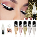 Pikkukuva 3 / 8: Glitter-nestemäinen Eyeliner-meikki Eyeliner-tikku Vedenpitävä Pitkäkestoinen Kiiltävä Eyeliner