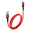 Pikkukuva 4 / 8: 1M 3A nopea latauskaapeli punottu USB-laturi latauskaapeli datan synkronointilaturijohto Type C