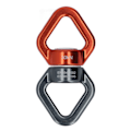 Miniatyrbilde 1 av 8: Swing Spinner 360 graders roterende 8-formet universelt sikkerhetsrotasjonsutstyr for Swing Outdoor Orange og Grey