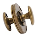 Pikkukuva 2 / 8: 50 sarjaa magneettinapin kiinnitysnapit 18x2 mm ohut, korkeakovuus metalliseos Magneettiset kiinnikkeet kukkaro Vaatetus Pronssi