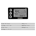Pikkukuva 2 / 5: Ebike S866 LCD-näyttömittari sähköpyörälle 24V 36V 48V paneeli