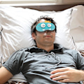 Miniatyrbild 5 av 5: Söt djurplysch tecknad ögonmask, mjuk fluffig sovmask för barn, vuxna - 2-pack