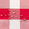 Miniatyrbild 4 av 5: Röd och Vit Rutig Duk Rektangel - Fläckresistent, Vattentät och Tvättbar Rutig Bordsduk
