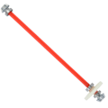 Miniatyrbilde 4 av 8: REMO P6954 hovedaksel drivaksel girsett med 3 stk lagre for 1/16 RC modell lastebil bil