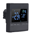 Miniatyrbild 3 av 8: Programmerbar digital termostat smart touch-skärm hemtermostat för svettångrum AC85V till 250V
