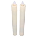 Miniatyrbillede 2 af 8: 2 stk. LED-lys i plastik med varmt, lang LED-lys til fødselsdagsfest, atmosfære-værktøj til bryllup