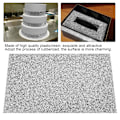 Miniatyrbild 7 av 8: 1st DIY Sliver Plast Rhinestone Ribbon Diamond Mesh Net Borrkläder Dekorationstillbehör