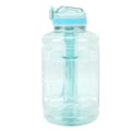 Pikkukuva 4 / 8: 1500 ml:n urheilujuomapullo, kannettava asteikko, ponnahtava kansi, olkikupillinen, ulkokuntoiluun tarkoitettu vesisäiliöpullo, vihreä