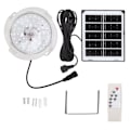 Miniatyrbilde 1 av 8: Solcelle taklampe 2 kontrollmoduser 50 lampeperler justerbar solcelle taklampe for innendørs 45W
