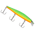 Miniatyrbillede 2 af 8: HENG JIA 11CM Levende Lokvogels Kunstmatige Minnow Vislure Met Haken(F)