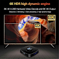 Miniatyrbilde 4 av 5: Smart 6K TV Boks Android 10 Allwinner H616 Quad Core 2.4G/5GHz Wifi BT 32GB 6K 4K HD Video Media Player Sett EU Plugg