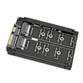 Pikkukuva 5 / 8: M.2 SSD-SATA-sovitin 6 Gbps lähetys M.2 NGFF SATA 22PIN -portti SATA SSD -laajennuskortti tietokoneeseen ENCNF2S H01