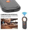 Miniatyrbillede 3 af 7: Pet Microchip Scanner 134,2Khz 125Khz EMID FDX B Kabelført USB Trådløs 2,4G Bluetooth Håndholdt Animal Chip Reader Sort