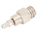 Miniatyrbillede 7 af 8: 8mm CO2-tankadapter, han-gevind TR21-4, hurtigkobling til Soda Club