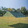 Miniatyrbild 2 av 3: Multifunktionell Portabel Camping Tält Vattentät Presenning UV-Skydd Kraftig Solsegel Markis Solskydd för Utomhus BBQ Diverse Väder 300CMx290CM
