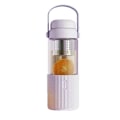 Miniatyrbillede 1 af 5: 520ML Transparent Kaffekrus i Glas med Låg C
