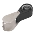 Miniatyrbillede 7 af 8: LED UV Lupe Genopladelig Foldbar Bærbar Metal 30X Lomme Lup til Udendørs